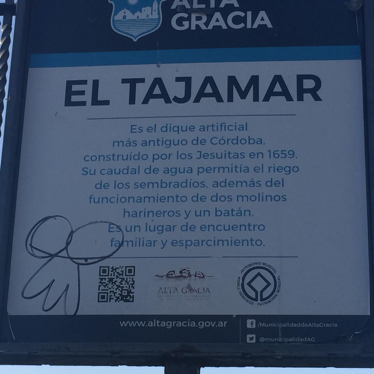 Cartel Tajamar