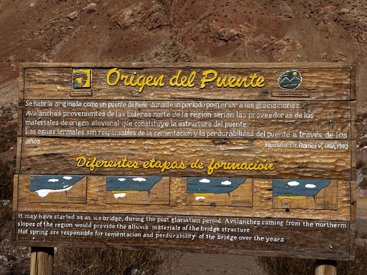 Puente del Inca cartel